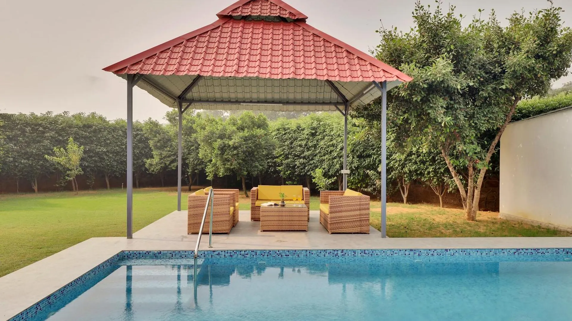 Alaya Stays 4Bhk Farmhouse With Pvt Pool & Garden - Manesar Gurgaon 0*,