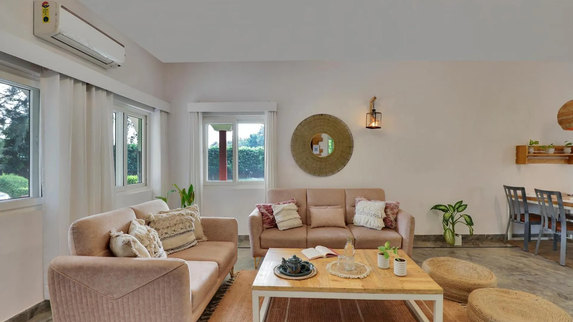 Villa Alaya Stays 4Bhk Farmhouse With Pvt Pool & Garden - Manesar Gurgaon