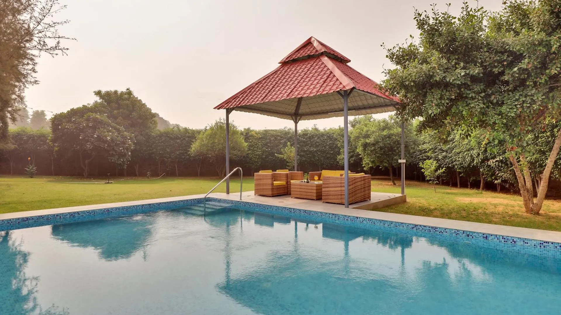 Villa Alaya Stays 4Bhk Farmhouse With Pvt Pool & Garden - Manesar Gurgaon