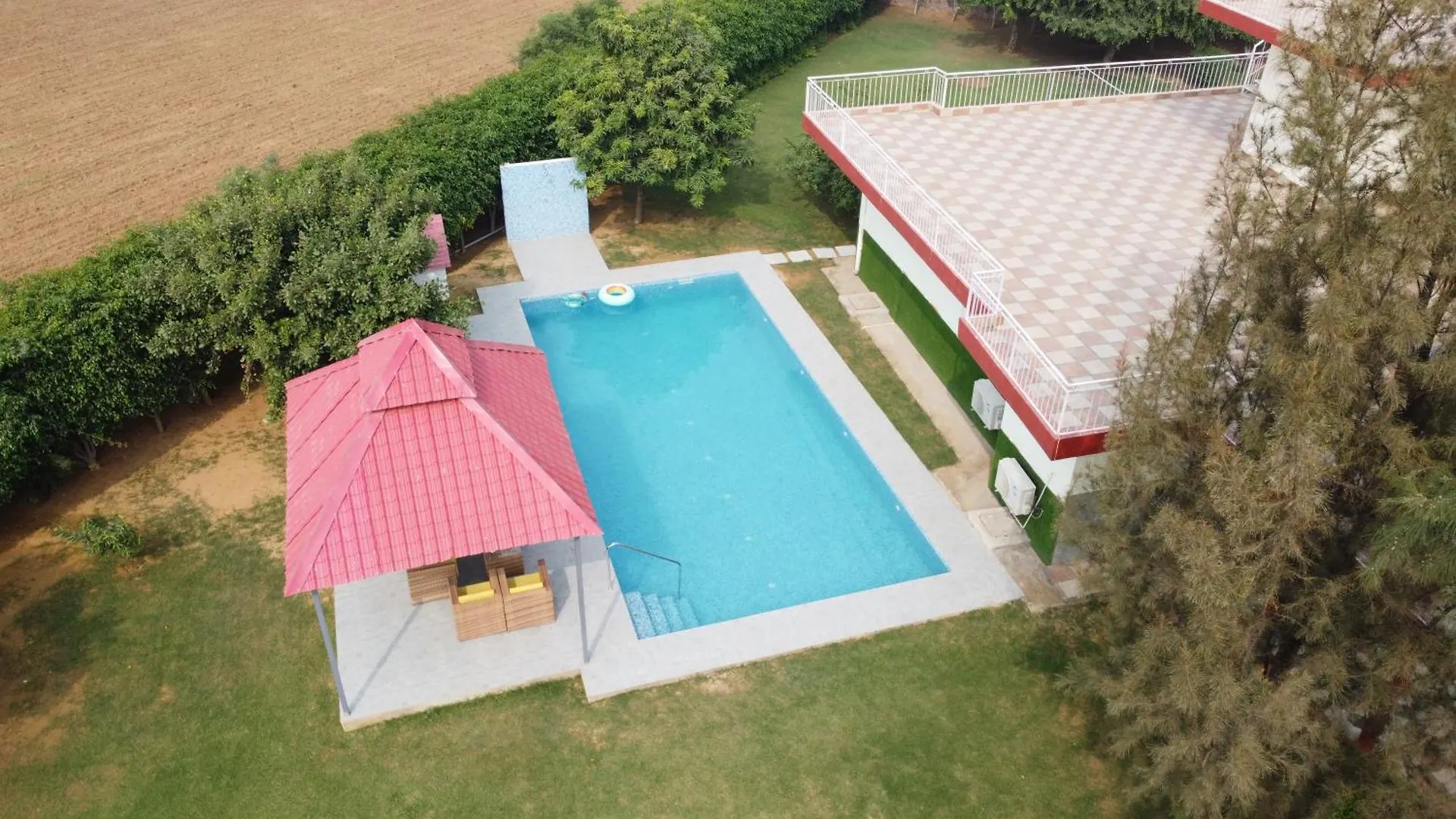 Villa Alaya Stays 4Bhk Farmhouse With Pvt Pool & Garden - Manesar Gurgaon